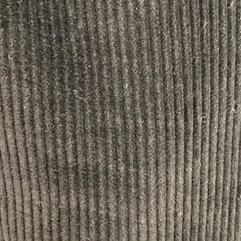 Pantalon décontracté plissé en velours côtelé de coton mélangé noir LOW BRAND taille 36
