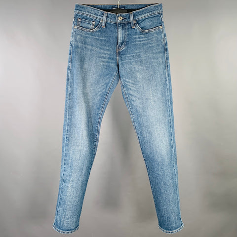 LEVI STRAUSS Size 28 511 Blue Organic Cotton Slim Selvedge Jeans