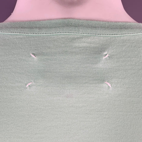 MAISON MARGIELA Size XS Green Mint Cotton Short Sleeve T-shirt
