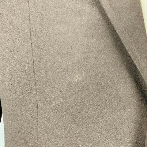 ARMANI COLLEZIONI Size 44 Long Brown Cashmere Single Breasted Sport Coat