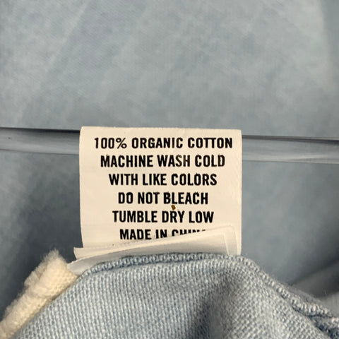 TAYLOR STITCH Size L Blue Wash Cotton Snaps Western Long Sleeve Shirt
