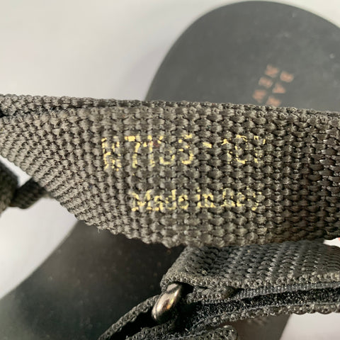 BARNEYS Size 10 Black Strap Sandals