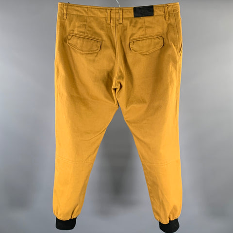 KITH Size 36 Tan Black Twill Cotton Zip Fly Casual Pants