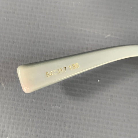 ALAIN MIKLI Silver Metal Acetate Eyewear Readers