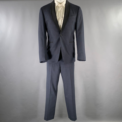 Smoking EIDOS Laine Noire Col Châle Taille 40