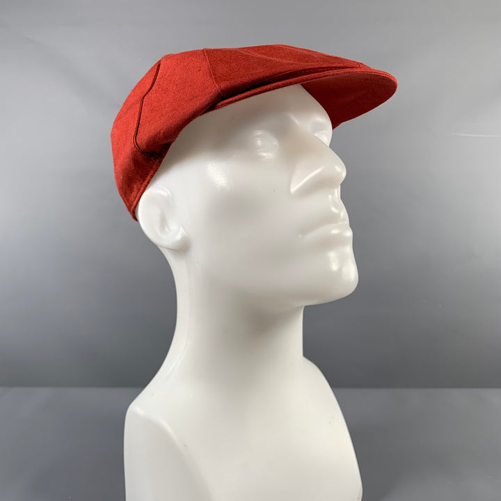 BORSALINO Size L Red Linen Hats