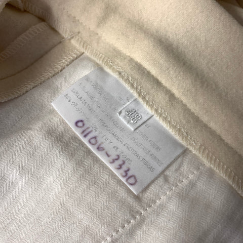 MIU MIU Size 32 Cream Wool Blend Dress Pants