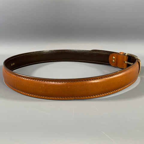 BARRETT Size 34 Brown Leather Belt