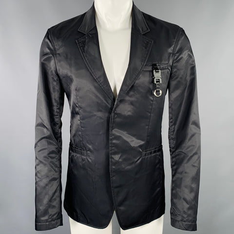 1017 ALYX 9SM Size 38 Black Nylon Single Breasted Jacket