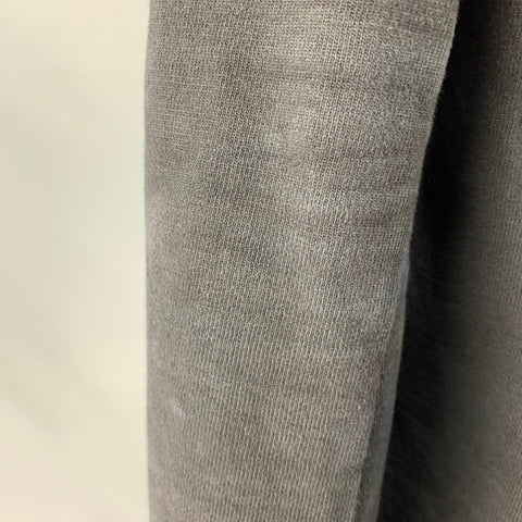 ANDREA YA'AQOV Size L Black Cotton Shawl Collar Jacket