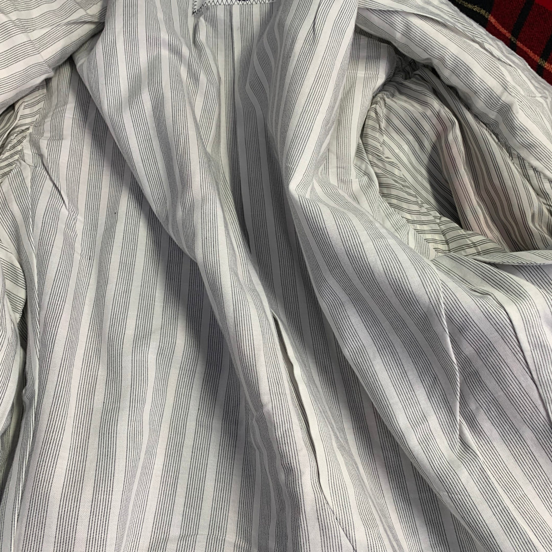 BLACK FLEECE by THOM BROWNE Size 40 Red Black Yellow Plaid Wool Notch Lapel Sport Coat