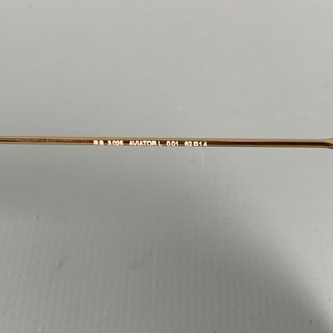 RAY-BAN Gold Metal Sunglasses
