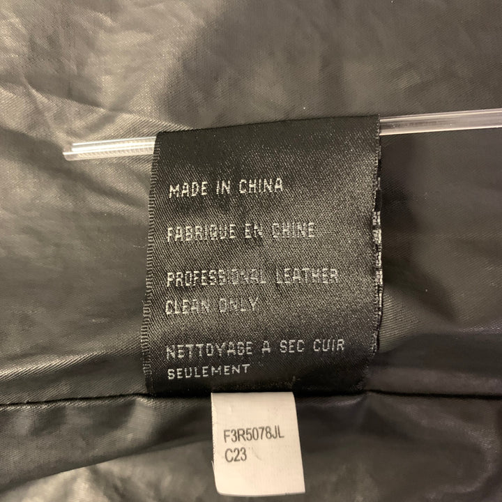 ROGUE Size M Black Leather Jacket
