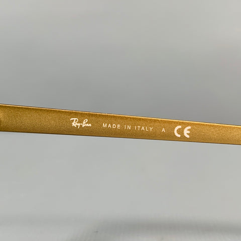 RAY-BAN Black Gold -Clubmaster Classic- Sunglasses