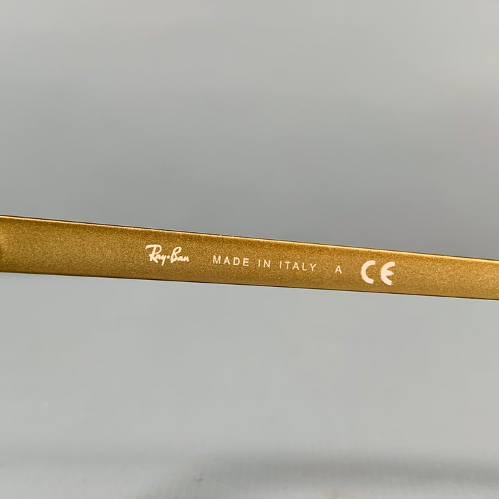 RAY-BAN Black Gold -Clubmaster Classic- Sunglasses