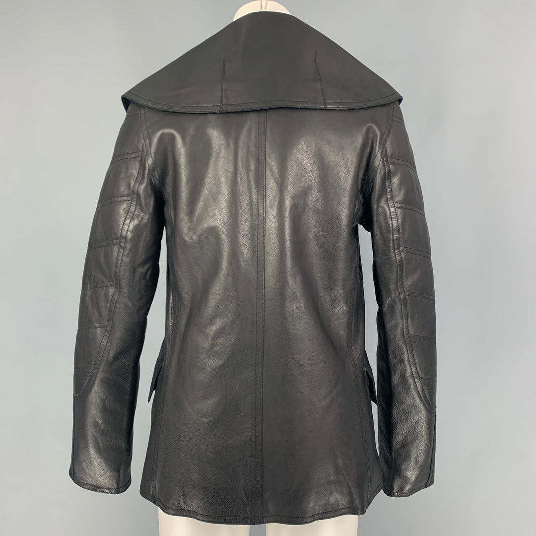 ALEXANDER WANG Size S Black Quilted Calfskin Jacket
