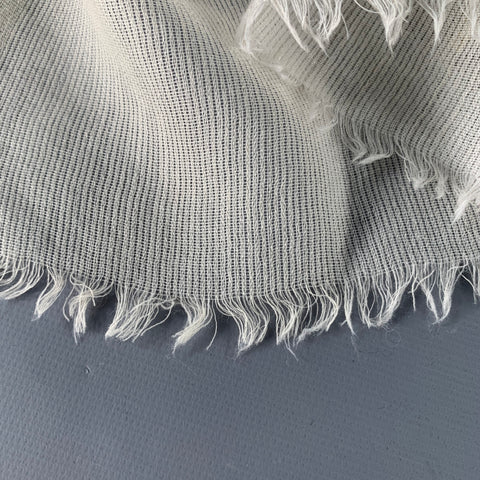 GIORGIO ARMANI Beige Taupe Ombre Wool Blend Scarf