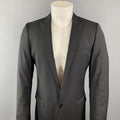 DOLCE & GABBANA Size 36 Black Wool Sport Coat D&G by DOLCE & GABBANA