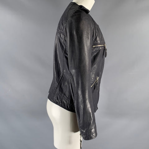ISABEL MARANT Size 4 Navy Zip Up Jacket