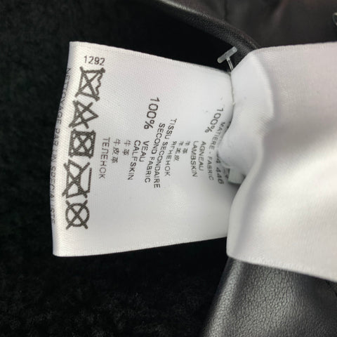 GIVENCHY by Ricardo Tisci FW 2017 Size 38 Black Silver Studded Leather Blouson Jacket