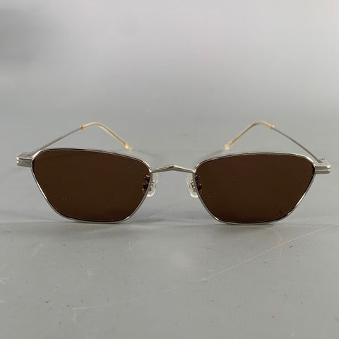 GENTLE MONSTER Silver Metal Sunglasses