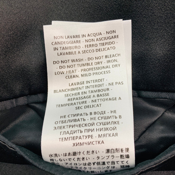 ALEXANDER MCQUEEN Size 38 Black Studded Wool Mohair Sport Coat