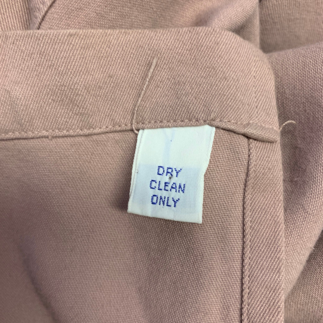 POLO by RALPH LAUREN Size XL Pink Heather Rayon Relax Long Sleeve Shirt