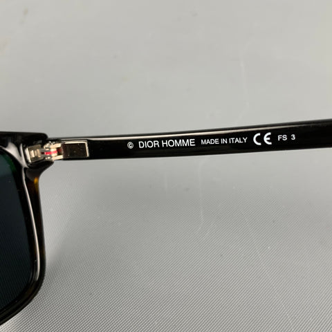 DIOR HOMME Tortoise Sunglasses