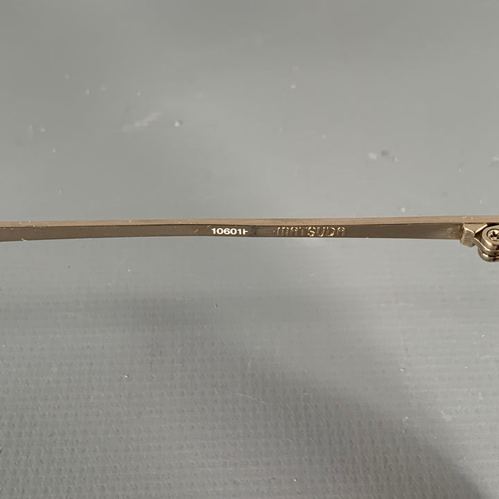 MATSUDA 10601H Silver Titanium Sunglasses