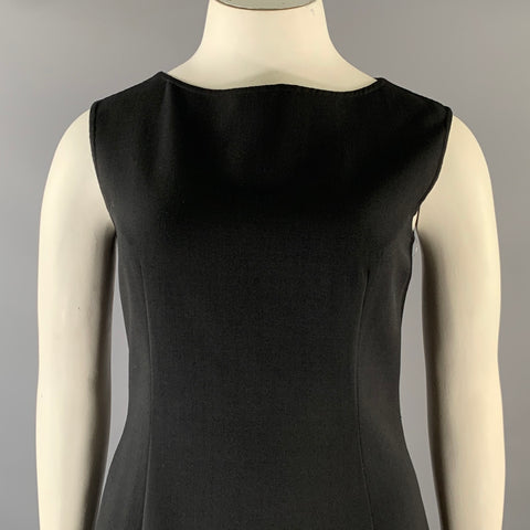 THE ROW Size XL Black Long Dress