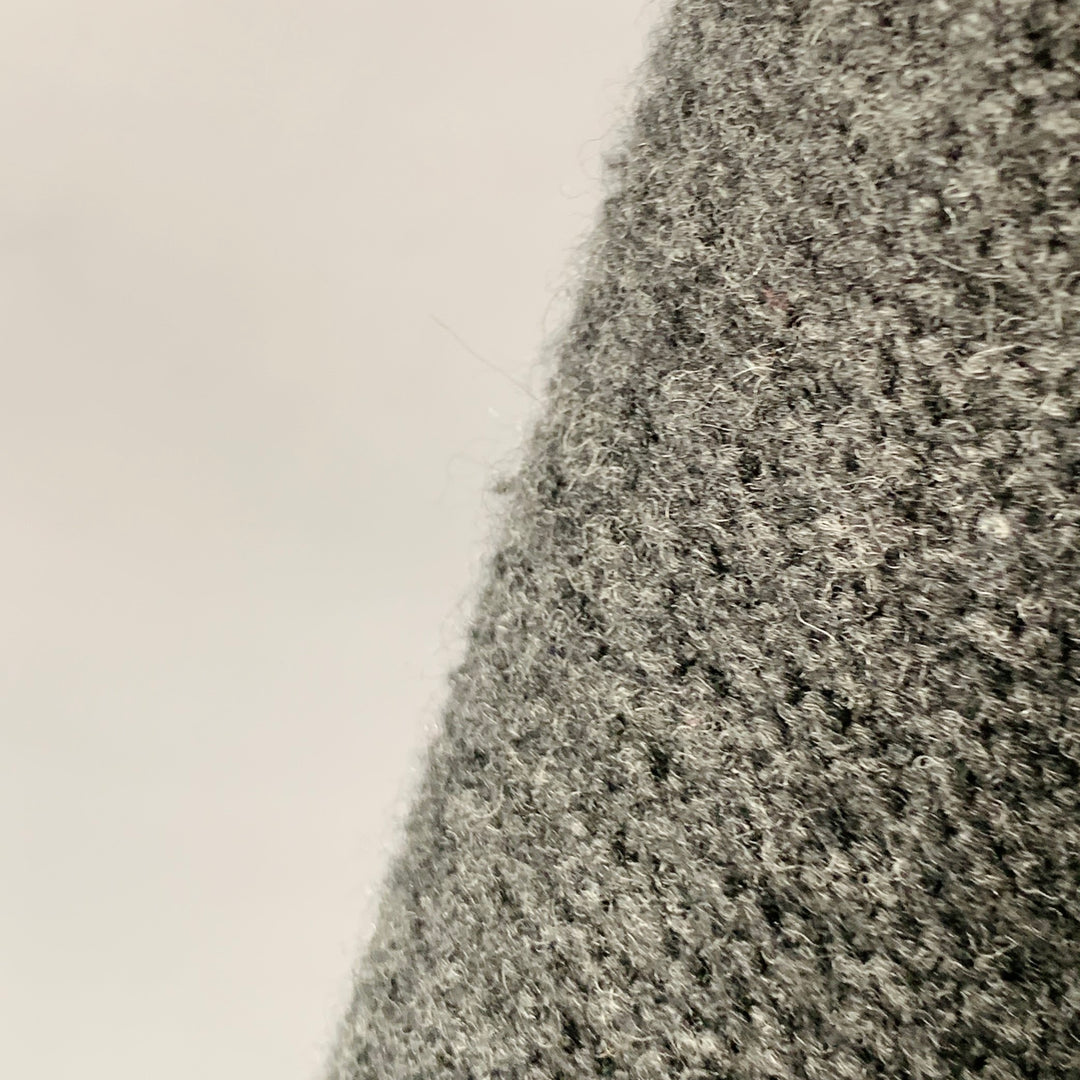 EVAM EVA Size S Grey Charcoal Wool Camel Sweater Above Knee Dress