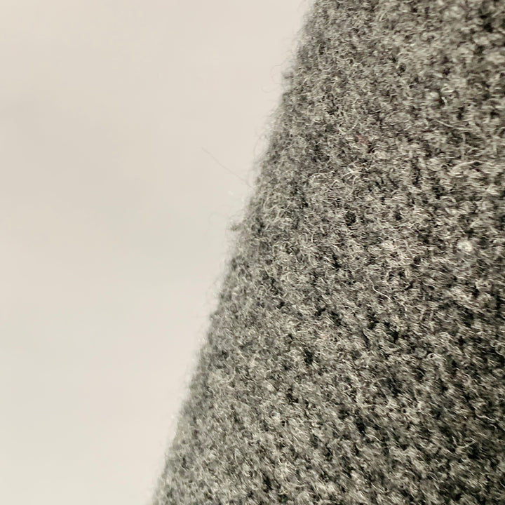 EVAM EVA Size S Grey Charcoal Wool Camel Sweater Above Knee Dress
