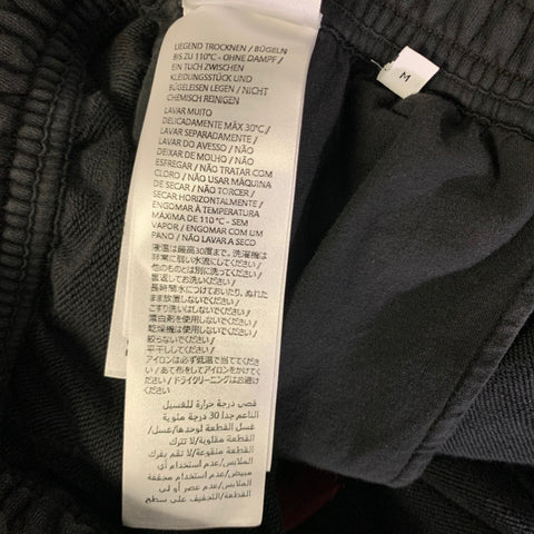 GUCCI Size M Black Wash Cotton Sweatpants Casual Pants