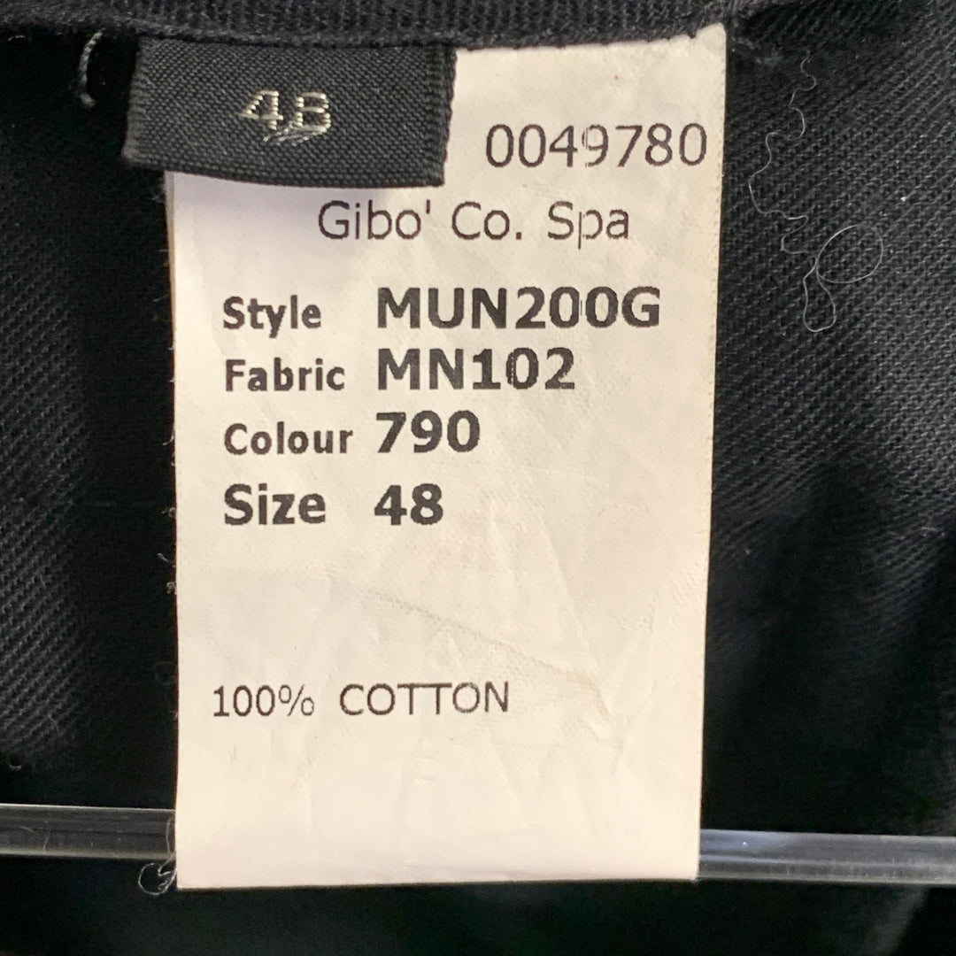 MARC JACOBS Size 32 Black Cotton Velvet Wide Leg Casual Pants