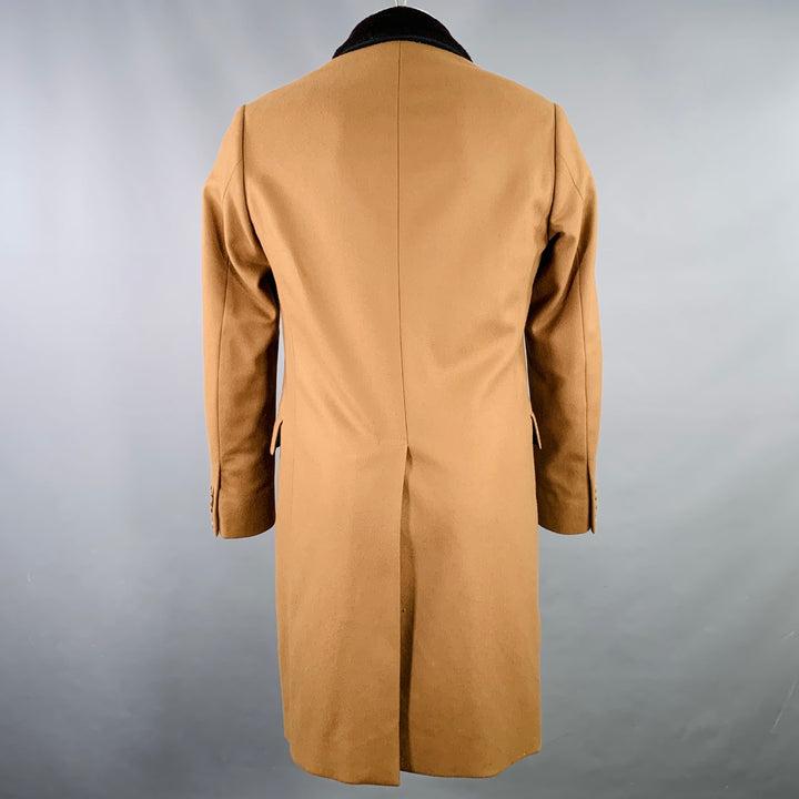 PAUL SMITH Size 38 Tan Brown Wool Cashmere Coat