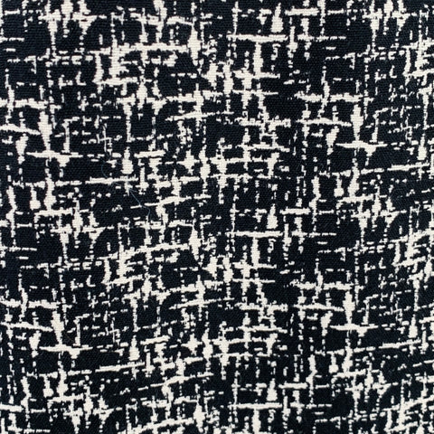 MICHAEL KORS COLLECTION Size 10 Black White Wool Tweed Shift Dress Jacket Set