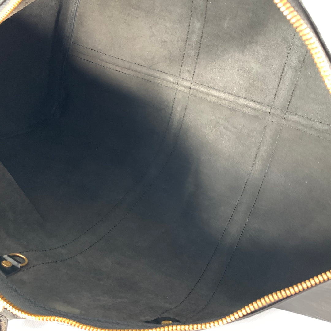 LOUIS VUITTON Keepall Black Epi Leather Duffle Bag