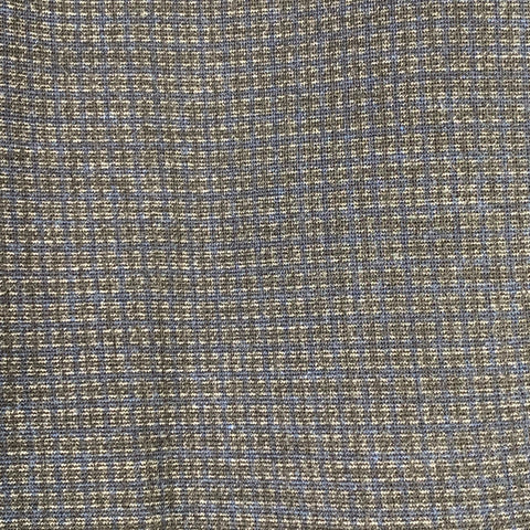 NOMINEE Size M Grey Navy Checkered Viscose Blend Drawstring Casual Pants