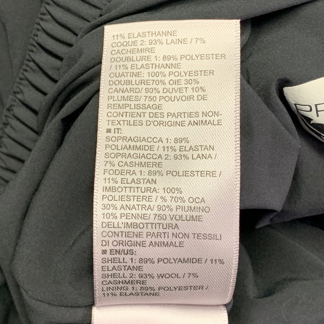KJUS Size M Formula SE Black Grey Navy Plaid Polyamide Blend Ski Jacket