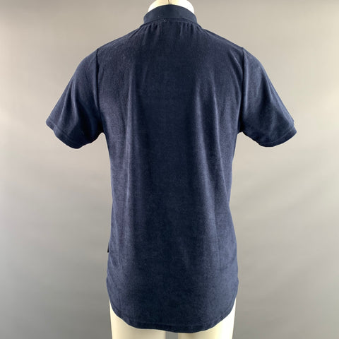 OLIVER SPENCER Size M Blue Cotton  Polyamide Polo