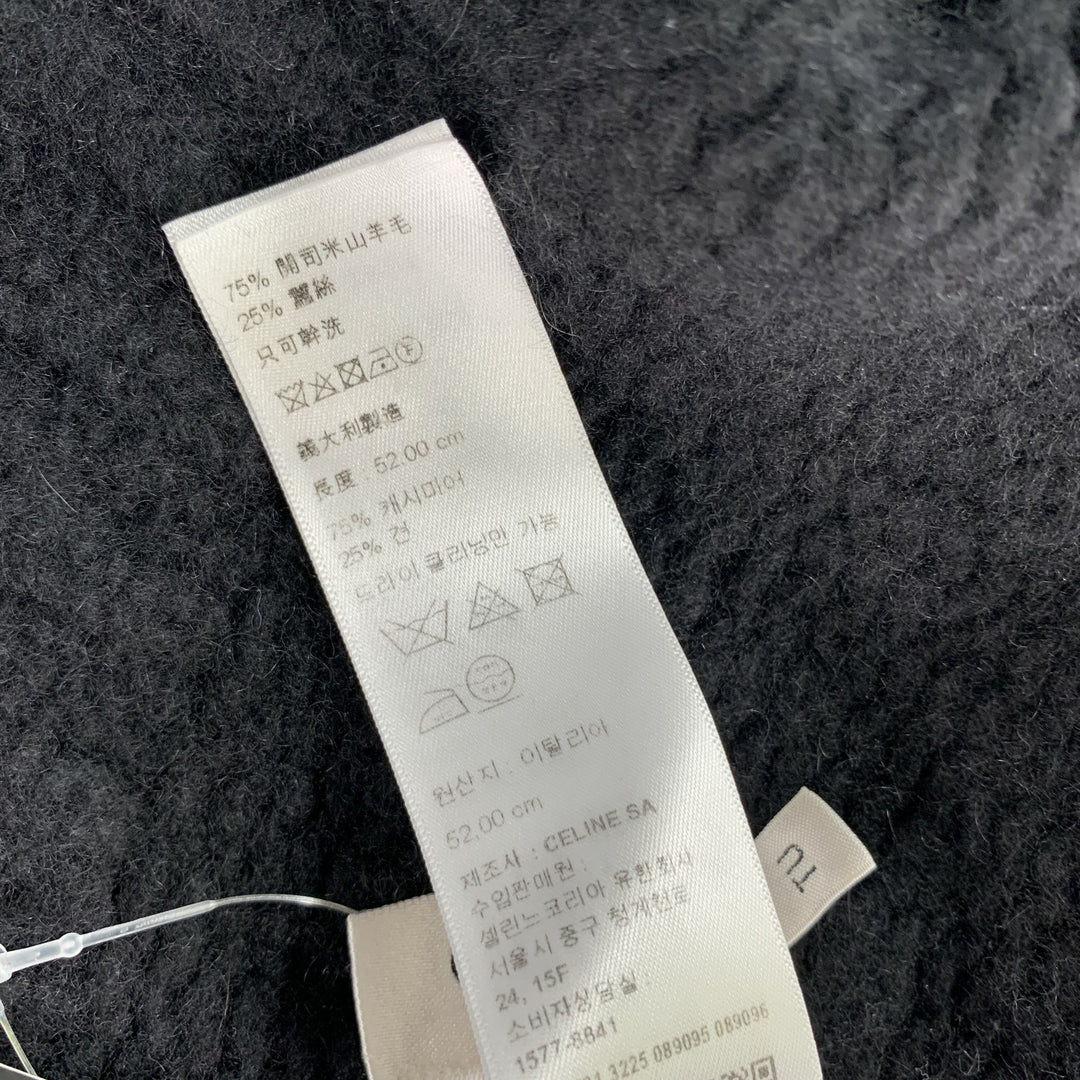 CELINE Size One Size Black Cashmere - Silk Hats