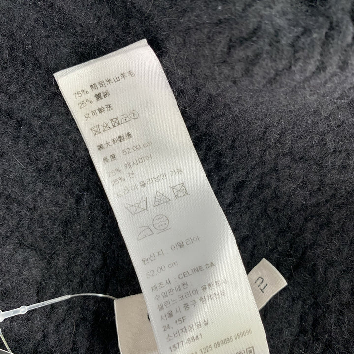 CELINE Size One Size Black Cashmere - Silk Hats