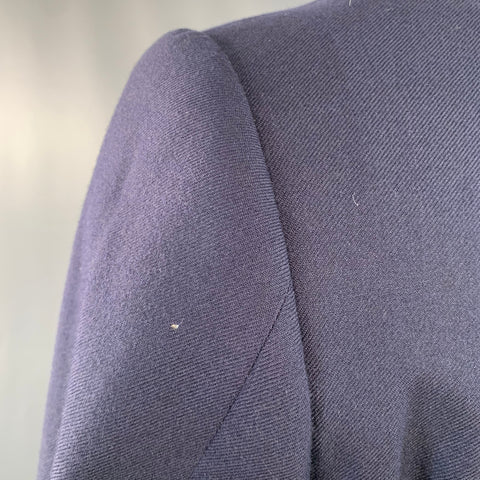 RALPH LAUREN Size 42 Navy Cashmere Twill Notch Lapel Sport Coat