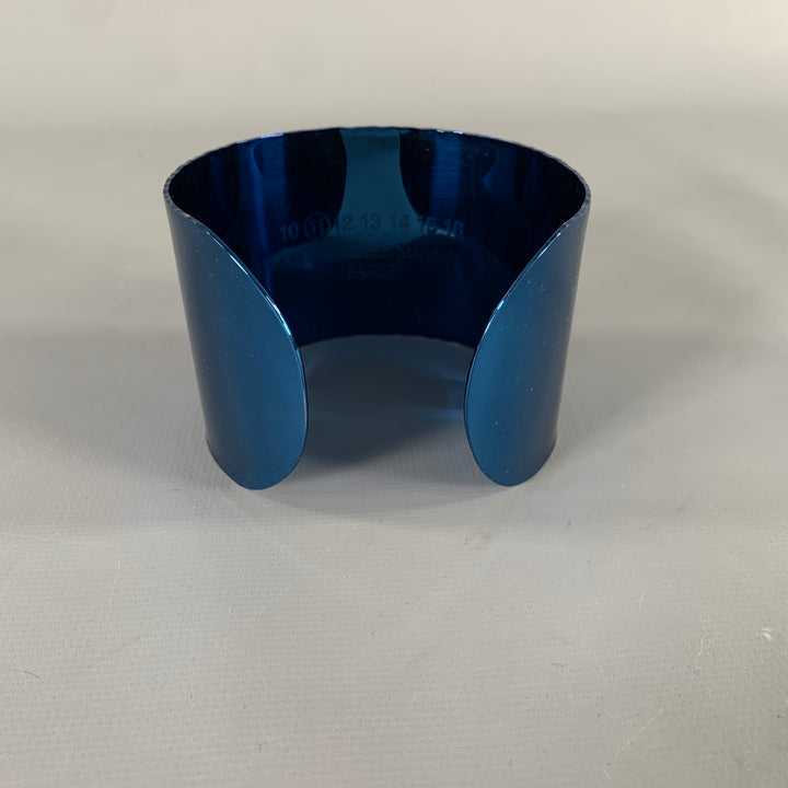 MAISON MARTIN MARGIELA Blue Metallic Metal Bracelet