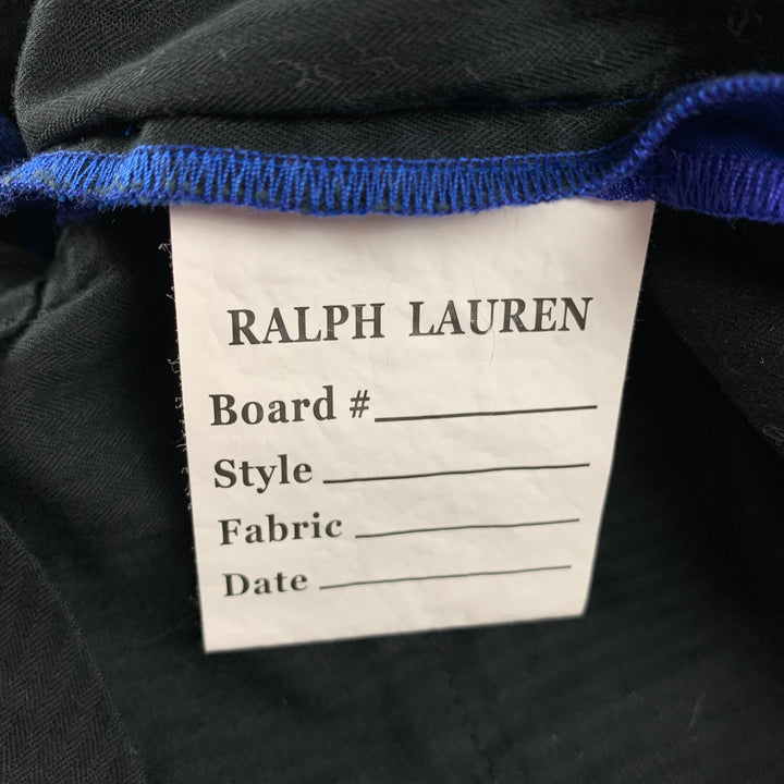 RLX by RALPH LAUREN Size 32 Royal Blue Polyester Flat Front Shorts