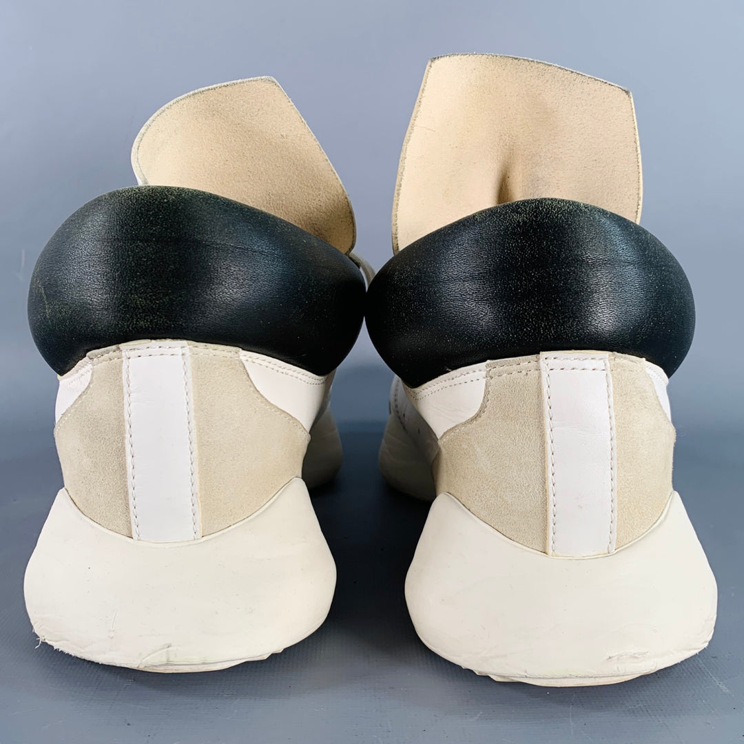 ADIDAS x RICK OWENS SS14 Size 10.5 Vicious White Black Taupe Color Blo –  Sui Generis Designer Consignment