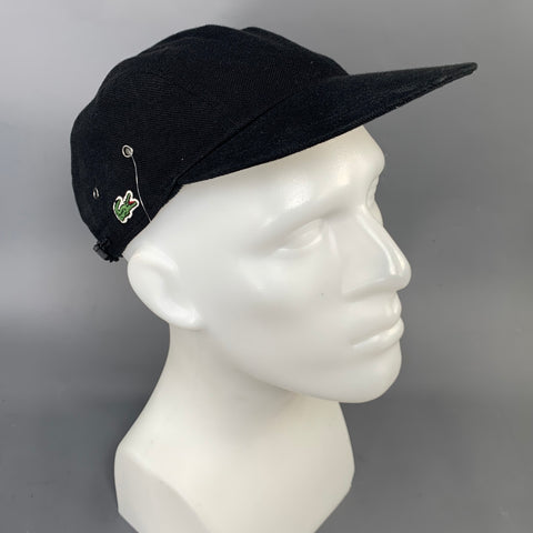 SUPREME x LACOSTE  One Size Black Logo Cotton Hats
