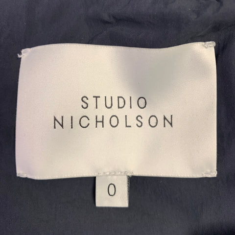 STUDIO NICHOLSON Size 0 Grey Charcoal Polyamide Padded Jacket