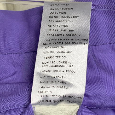 PAUL SMITH Size 31 Purple Lavender Twill Viscose Cotton Blend Dress Pants