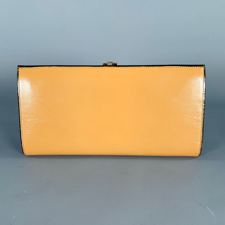 PIERRE BALMAIN Beige Gold Leather Wallet